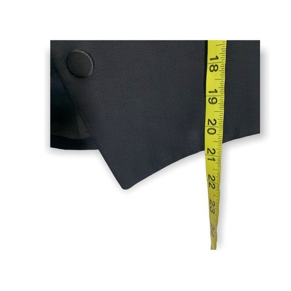 Vintage Y2K Lord West Faux Fur Trim Blazer Medium - Picture 7 of 8